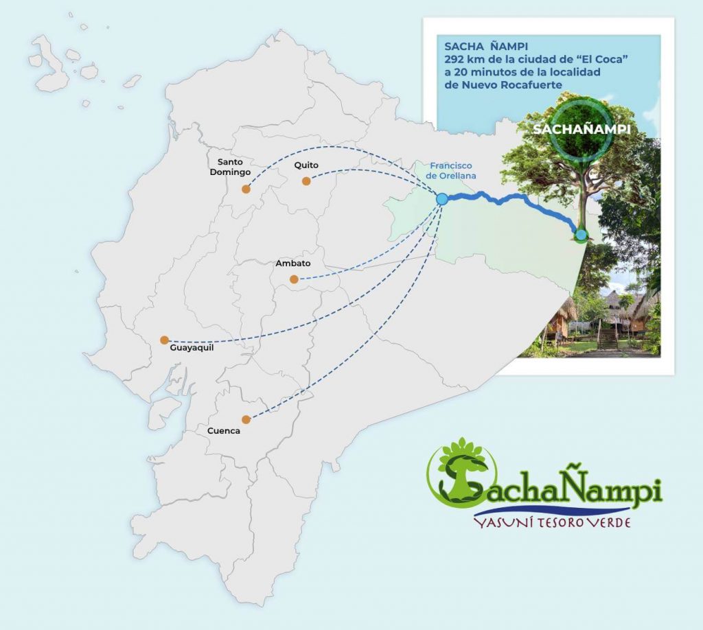 como llegar a sachanampi